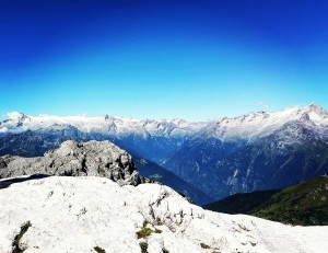 vista dai 12 apostoli trail Dolomiti